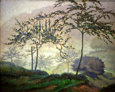 König Bäume i Nebel@Albert König Museum