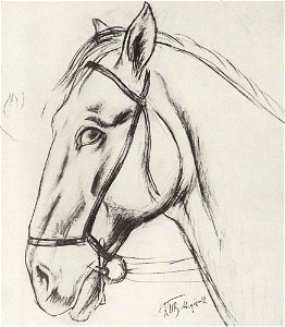 Kuzma Petrov-Vodkin sketch-for-the-painting-bathing-the-red-horse-1912-2