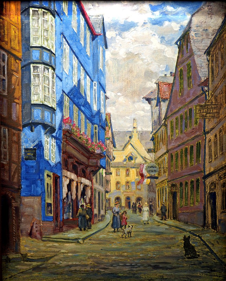 König Straße i Marburg@Albert König Museum