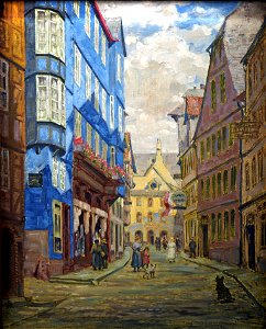 König Straße i Marburg@Albert König Museum