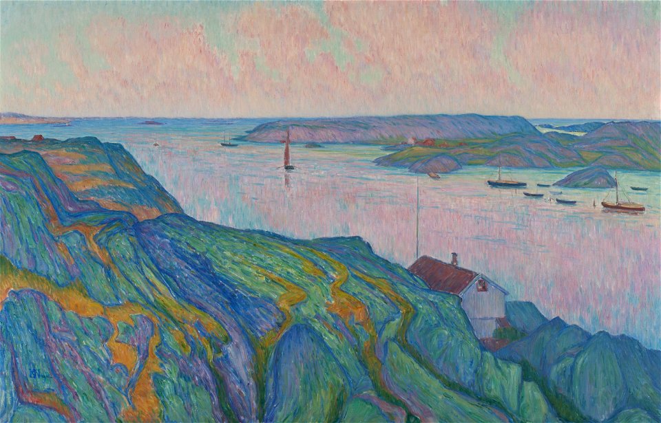Kyrkesund (Karl Nordström) - Nationalmuseum - 21202