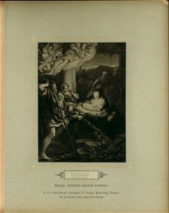 Königliche Gemälde-Galerie Dresden Brockmann-Tamme Cabinet 0152