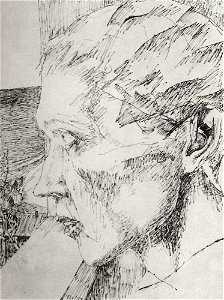 Kuzma Petrov-Vodkin men-s-head-1921
