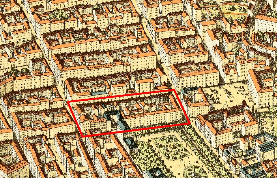 Kvarteret Hästen Neuhaus, 1870-tal