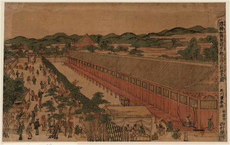 Kyōto sanjūsangendō no zu LCCN2009615009