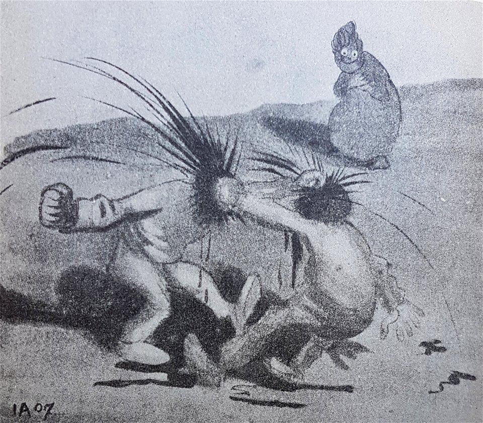 Kvinnan-O gud vad de älskar mig x Ivar Arosenius 1