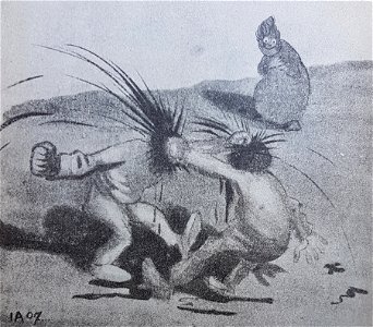 Kvinnan-O gud vad de älskar mig x Ivar Arosenius 1