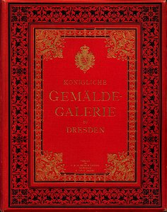 Königliche Gemälde-Galerie Dresden Brockmann-Tamme Folio Einband