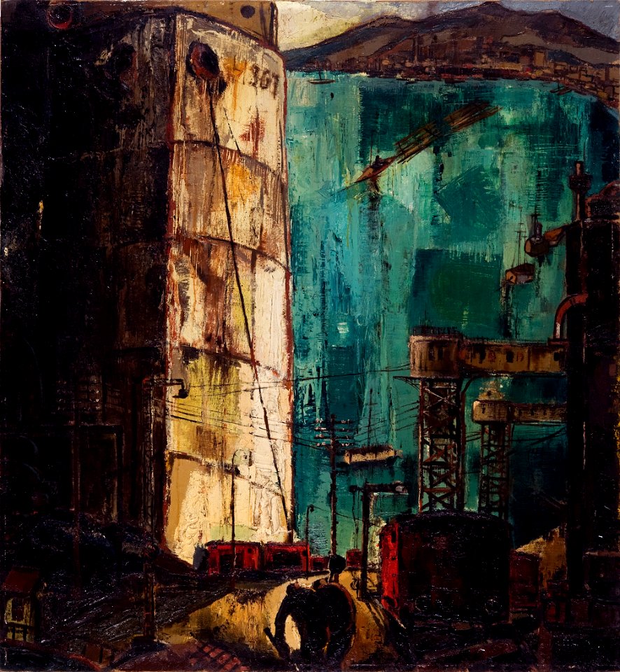 Kārlis Padegs - The Port (The Dock) - Google Art Project