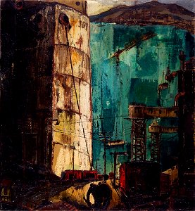 Kārlis Padegs - The Port (The Dock) - Google Art Project