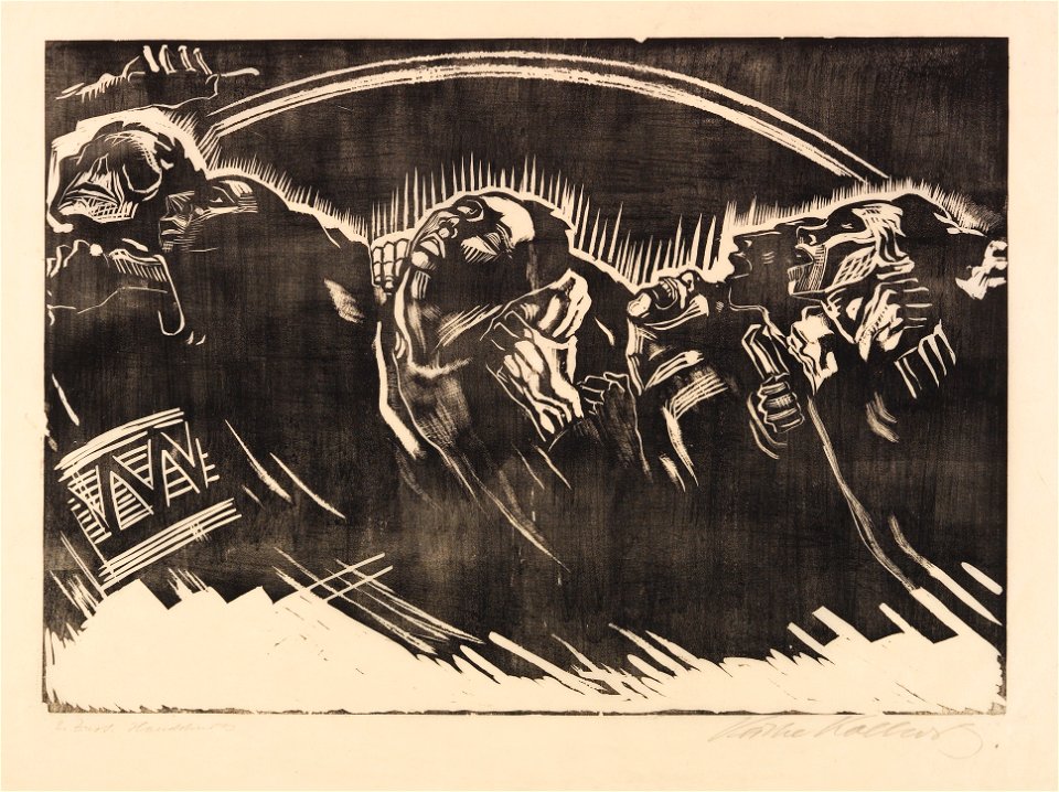 Käthe Kollwitz Die Freiwilligen