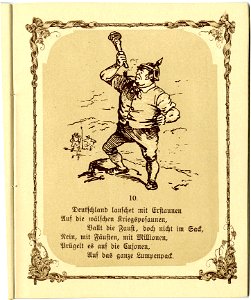 König Wilhelm sass ganz heiter (BM 1871,1209.4597)