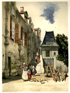 L'Abbaye St Amand, Rouen (BM 1870,0813.195)