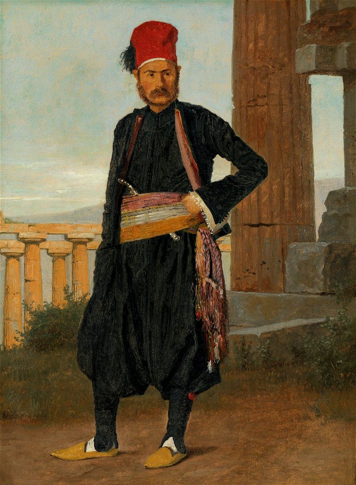 Christen Købke - Portrait of the Artist's Brother-in-law, Medal Engraver F.C. Krohn - NG.M.02852 - National Museum of Art, Architecture and Design (cropped)