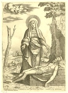 Künstlerfamilie Wierix - Pietà, DG201736897