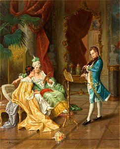 L Menasse Violinist