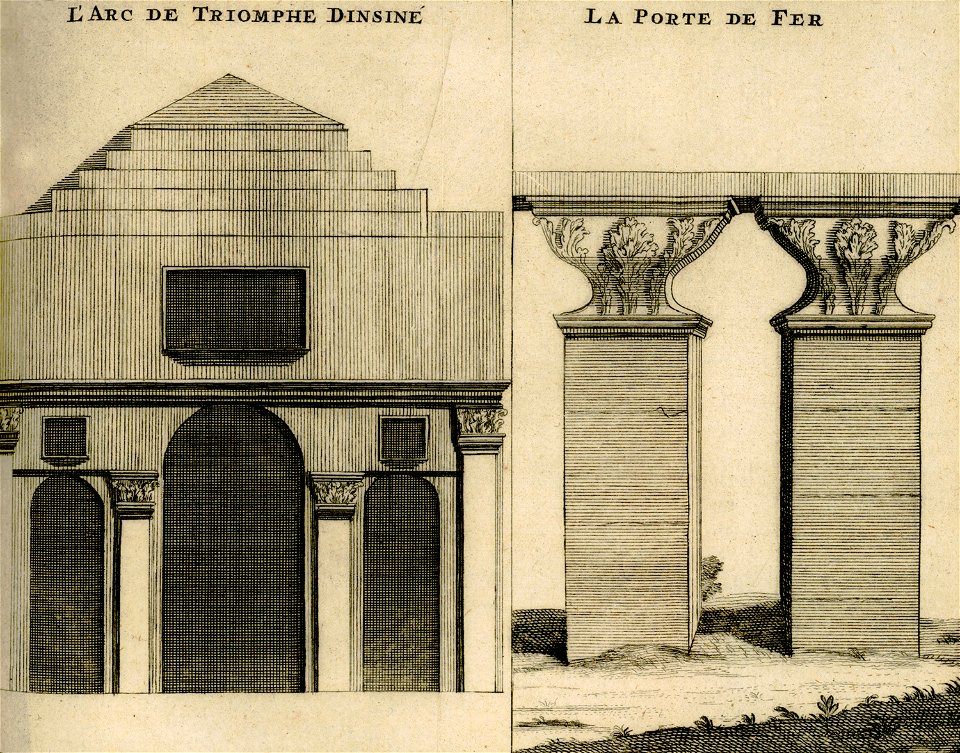 L'Arc de Triomphe d'Insine La Porte de Fer - Lucas Paul - 1720