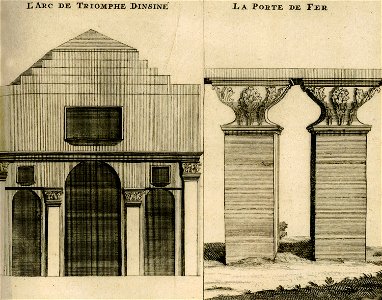L'Arc de Triomphe d'Insine La Porte de Fer - Lucas Paul - 1720