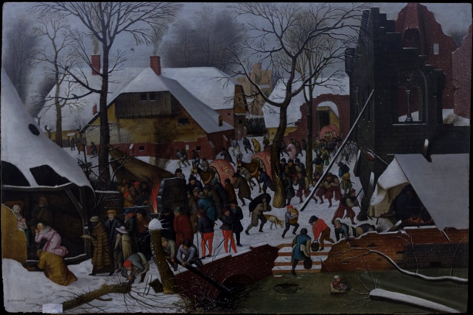 L'adorazione dei magi - Pieter Bruegel il giovane (1564-1638)