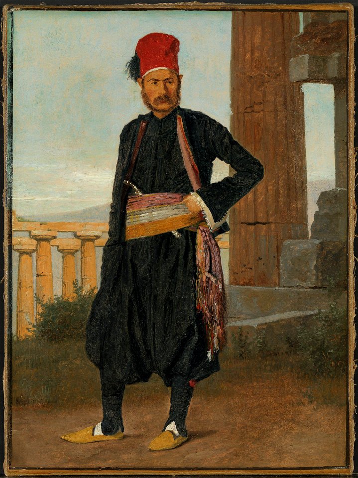 Christen Købke - Portrait of the Artist's Brother-in-law, Medal Engraver F.C. Krohn - NG.M.02852 - National Museum of Art, Architecture and Design