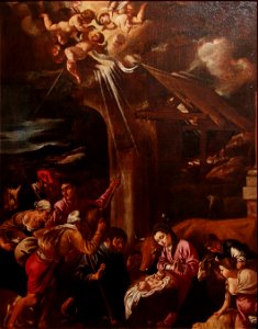 L'Adoration des bergers, Pedro Orrente, Musée Goya