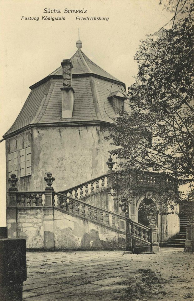 Königstein, Sachsen - Festung; Fredrichsburg (Zeno Ansichtskarten)