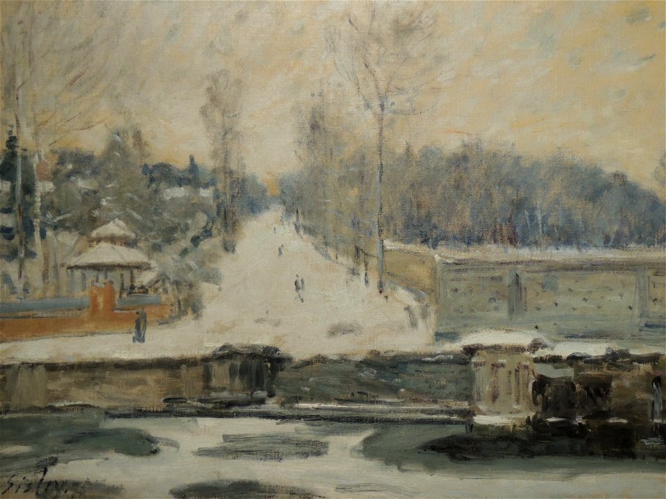 L'Abreuvoir de Marly-le-Roi (Sisley)