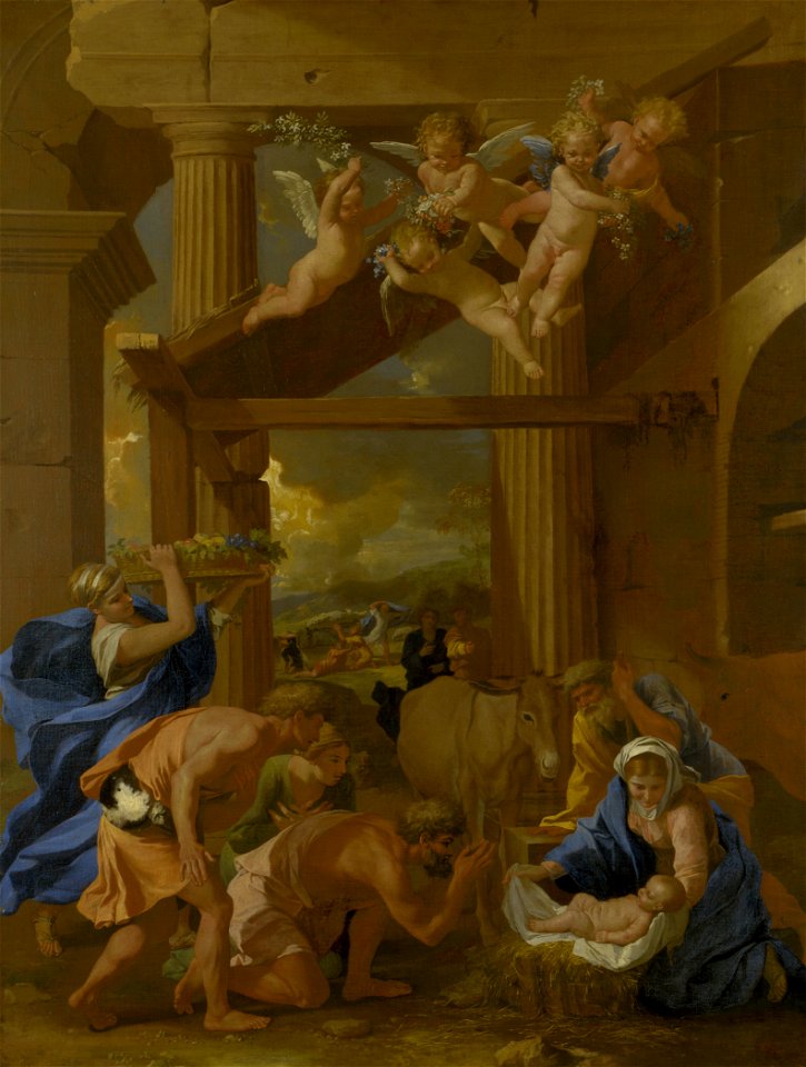L'Adoration des bergers, 1633, Londres, National Gallery