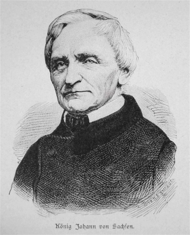 König Johann von Sachsen