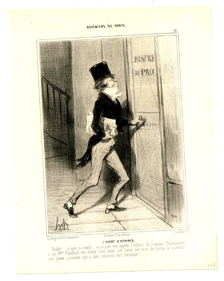 L'agent d'affaires (The business agent) (BM 1938,1008.141)