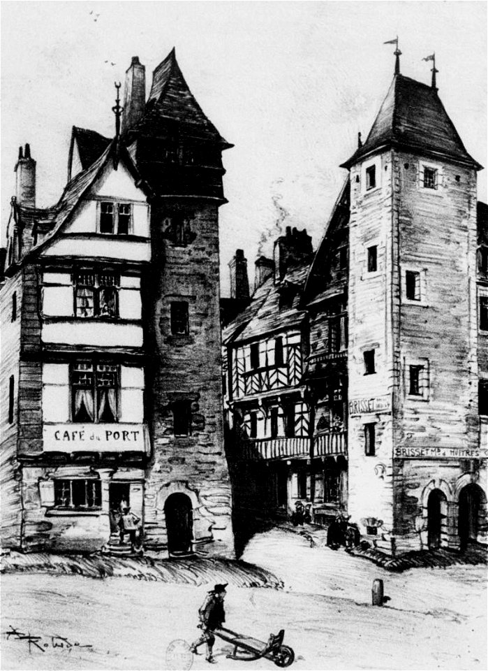 L'entrée de Tréguier