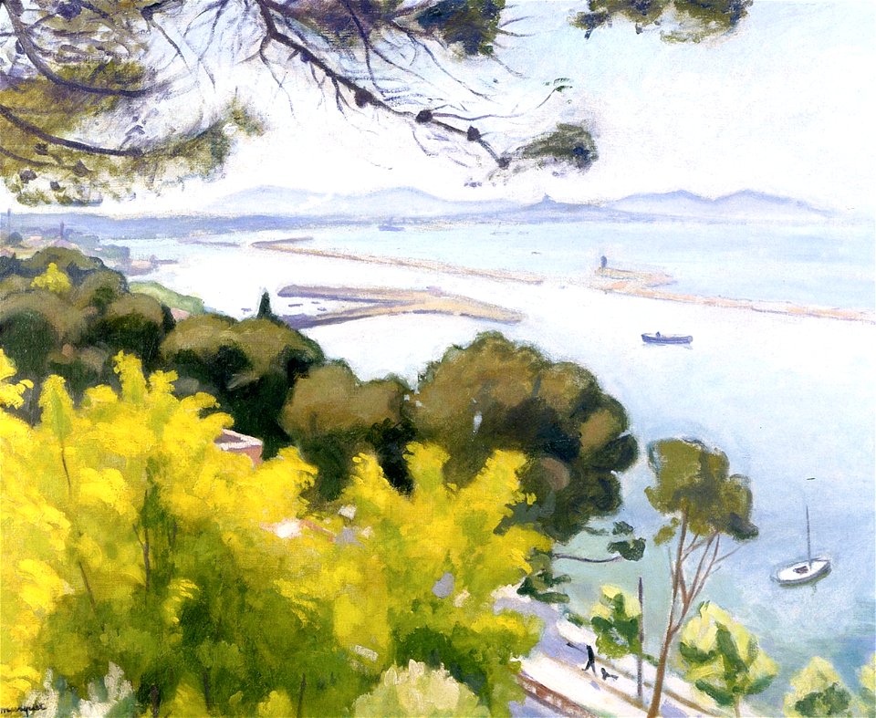 L'Estaque 2 Albert Marquet (1918)
