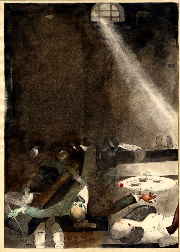 Kārlis Padegs - Five O’clock Tea in the Morgue - Google Art Project