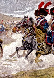 L'artillerie à cheval de la Garde à Wagram, 1809