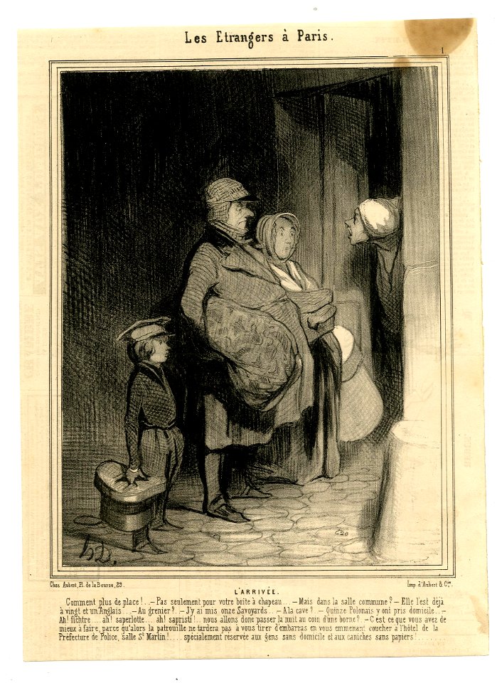 L'arrivée (Arrival) (BM 1886,1012.160)