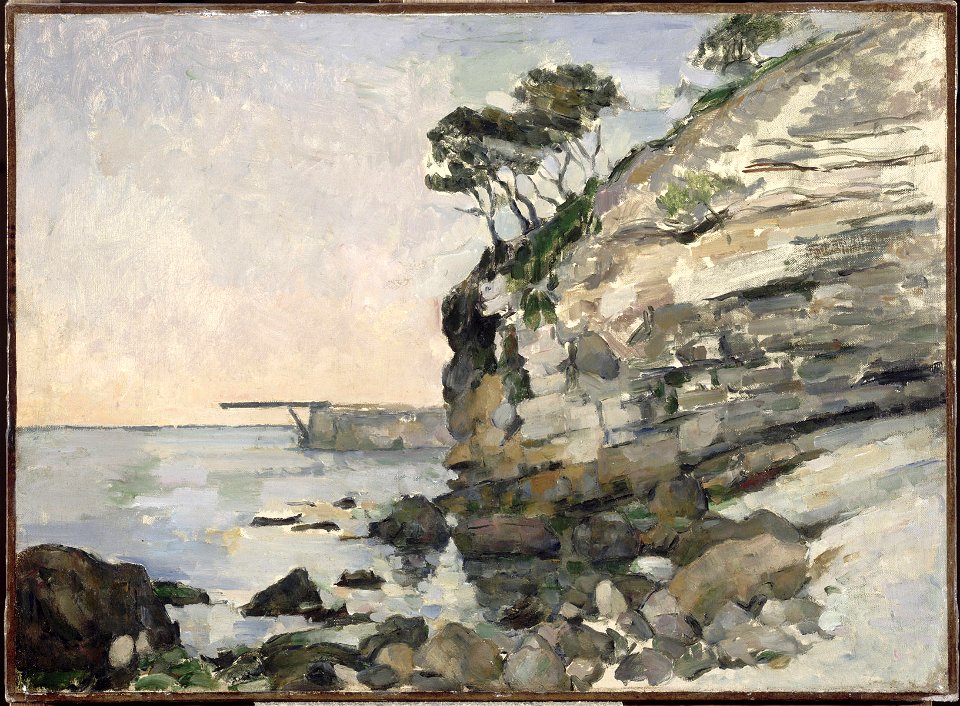 L'Estaque, effet du soir, par Paul Cézanne, FWN 60