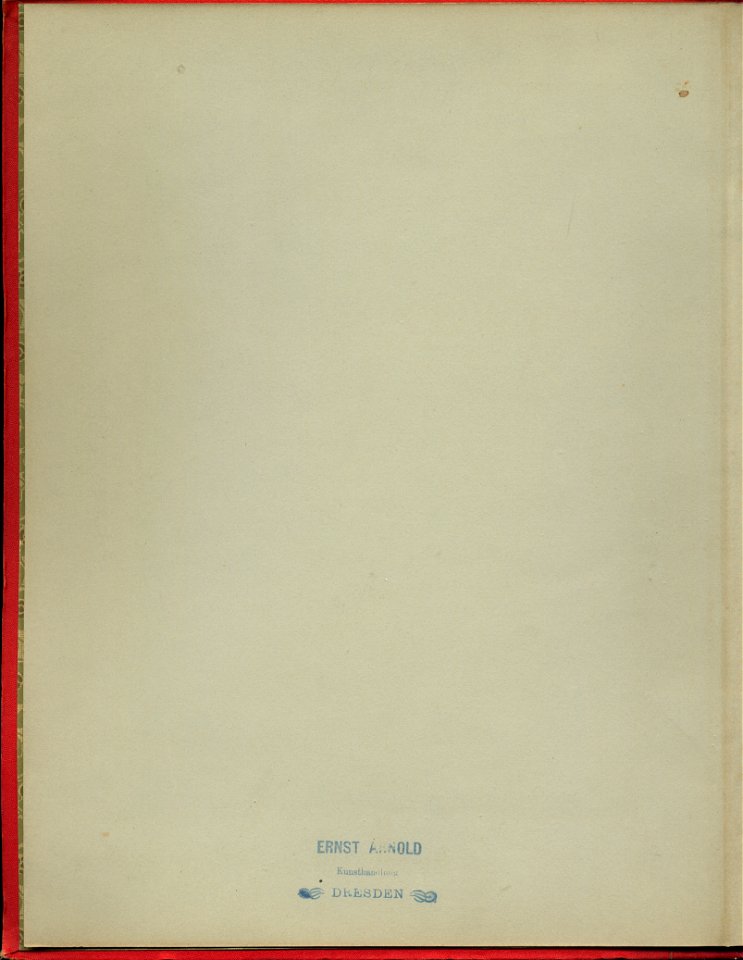 Königliche Gemälde-Galerie Dresden Brockmann-Tamme Folio Vortitel