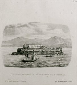 L'ile des prêtres dans le golfe de Bourghaz - Sayger C - 1834