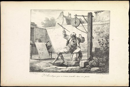 L'Astrologue qui se laisse tomber dans un puits RMG F8595