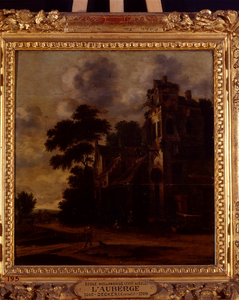 L'auberge - Cornelis Dekker - musée d'art et d'histoire de Saint-Brieuc, DOC 195