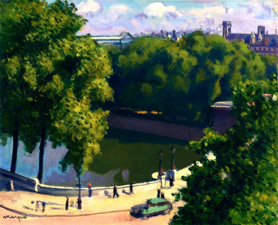 L'Ile de la Cité Albert Marquet