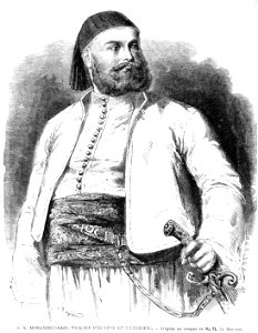 L'Illustration 1862 gravure Mohamed Saïd Pacha