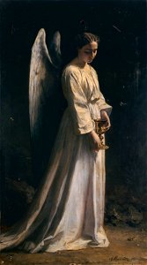 L'ange des oliviers - Alphonse Muraton - musée d'art et d'histoire de Saint-Brieuc, DOC 145b