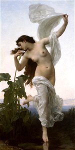 L'Aurore by William-Adolphe Bouguereau - BMA. Free illustration for personal and commercial use.