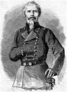 L'Illustration 1862 gravure Le général Borgès
