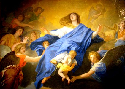 L'Assomption de la Vierge, Le Brun
