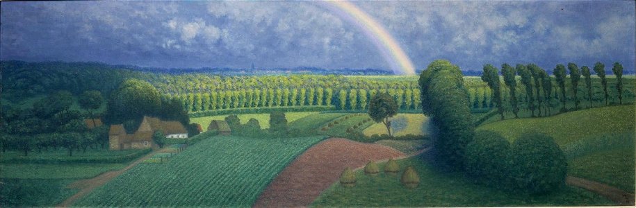L'arc en ciel by William Degouve de Nuncques Centraal Museum 22147