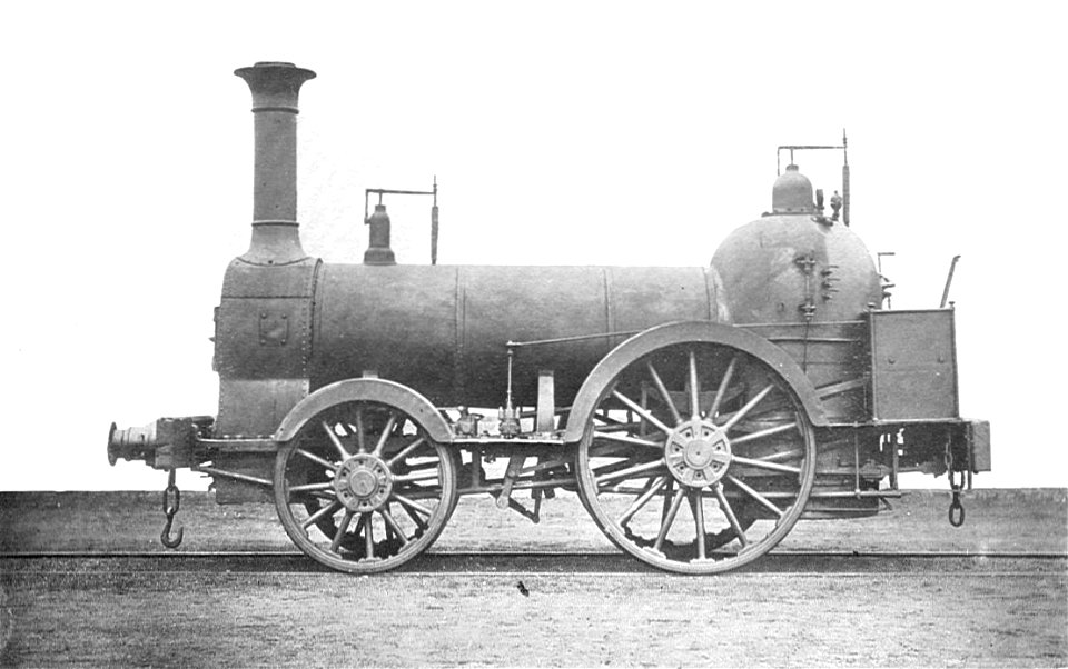 L&MR Planet class, 1830 (Boys' Book of Locomotives, 1907)