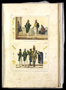L'Empereur suivi d'um chambellan et d'un premier valet de chambre (1), da Coleção Brasiliana Iconográfica