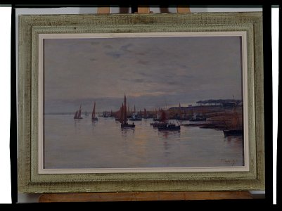 L'avant-port de Concarneau - Fernand Legout-Gérard - musée d'art et d'histoire de Saint-Brieuc, DOC 71